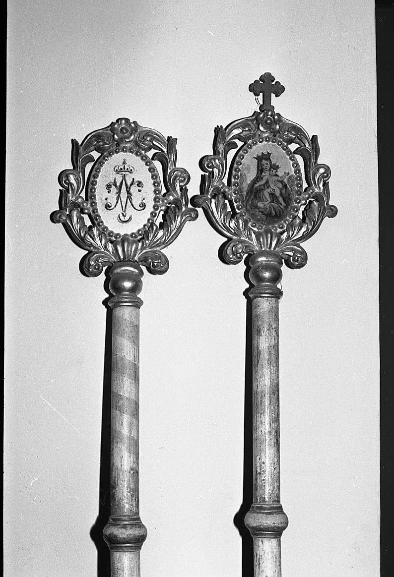 Compagnia della Madonna (emblema di confraternita) - bottega romagnola (seconda metà sec. XVIII)