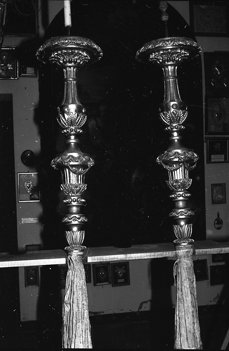 torciera - bottega emiliana (seconda metà sec. XVIII)