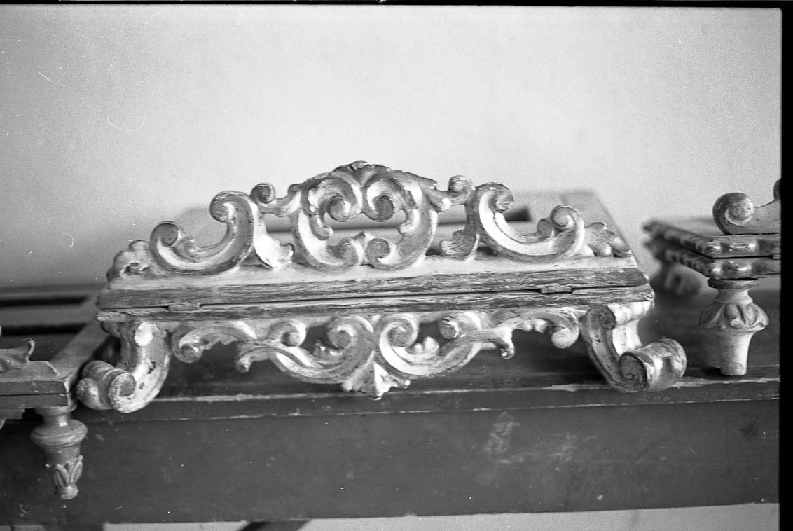 leggio - bottega emiliana (metà sec. XVIII)