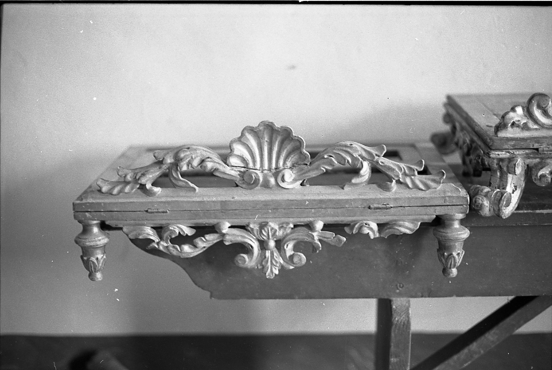 leggio - bottega emiliana (metà sec. XIX)