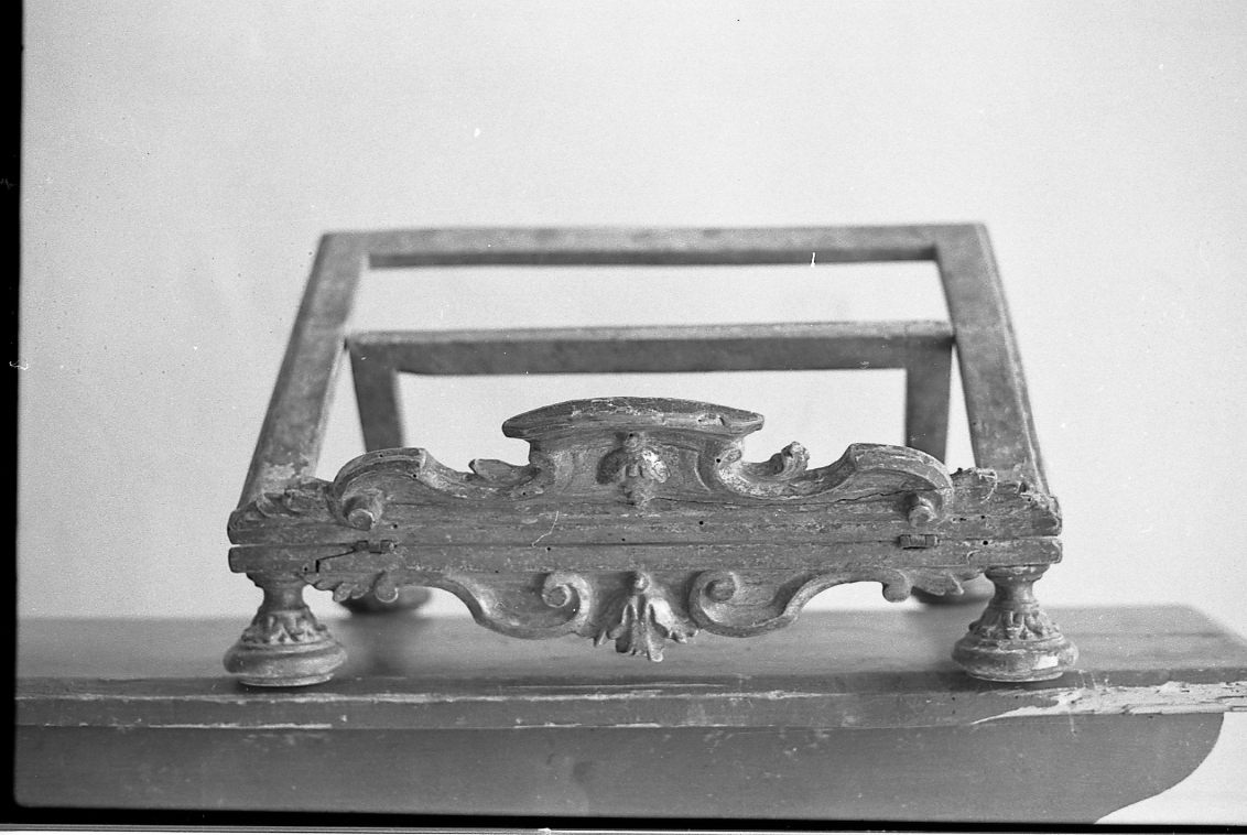 leggio - bottega emiliana (metà sec. XVIII)