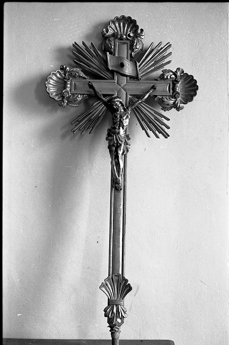 croce d'altare - bottega emiliana (fine sec. XIX)