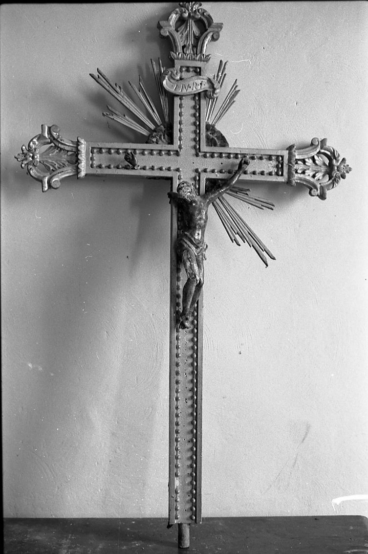 croce d'altare - bottega romagnola (metà sec. XIX)