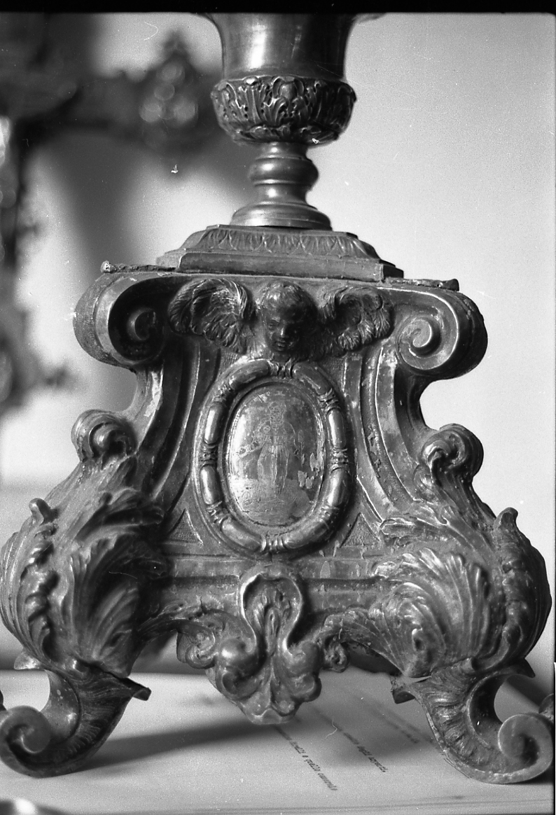 candelabro di Borgiani Michele (sec. XVIII)