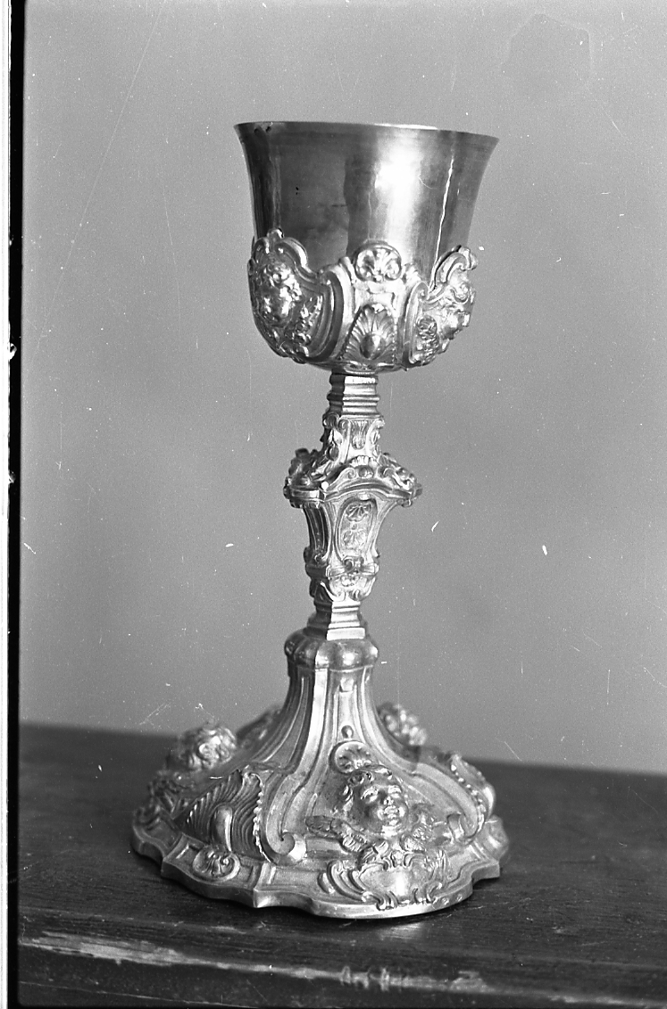 calice - bottega romana (sec. XVIII)