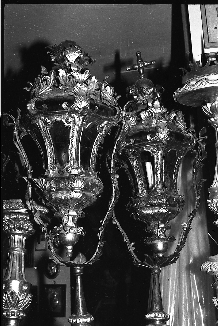 lanterna processionale - bottega veneziana (prima metà sec. XVIII)