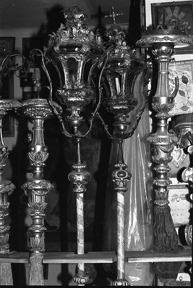 lanterna processionale - bottega romagnola (seconda metà sec. XVIII)