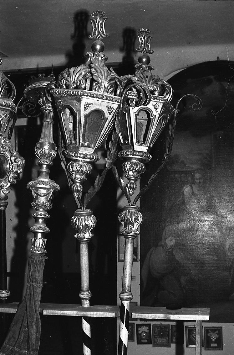 lanterna processionale - bottega romagnola (seconda metà sec. XVIII)