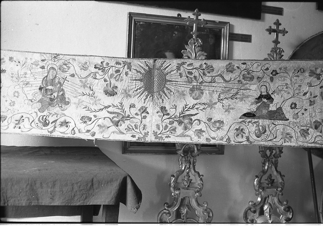 velo omerale - manifattura romagnola (metà sec. XVIII)