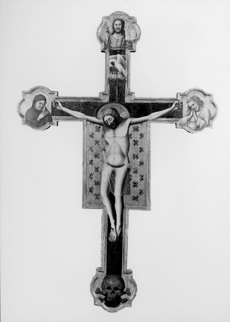 Cristo crocifisso (dipinto) di Pseudo Jacopino di Francesco (seconda metà sec. XIV)