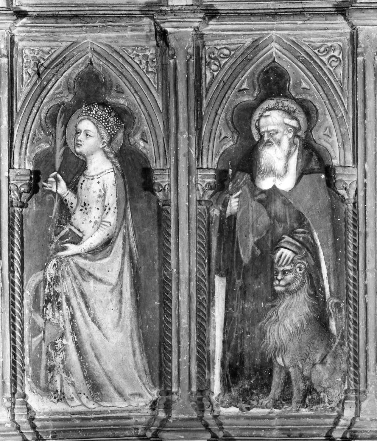 Madonna e santi (polittico) di Scannabecchi Lippo detto Lippo di Dalmasio (seconda metà sec. XIV)