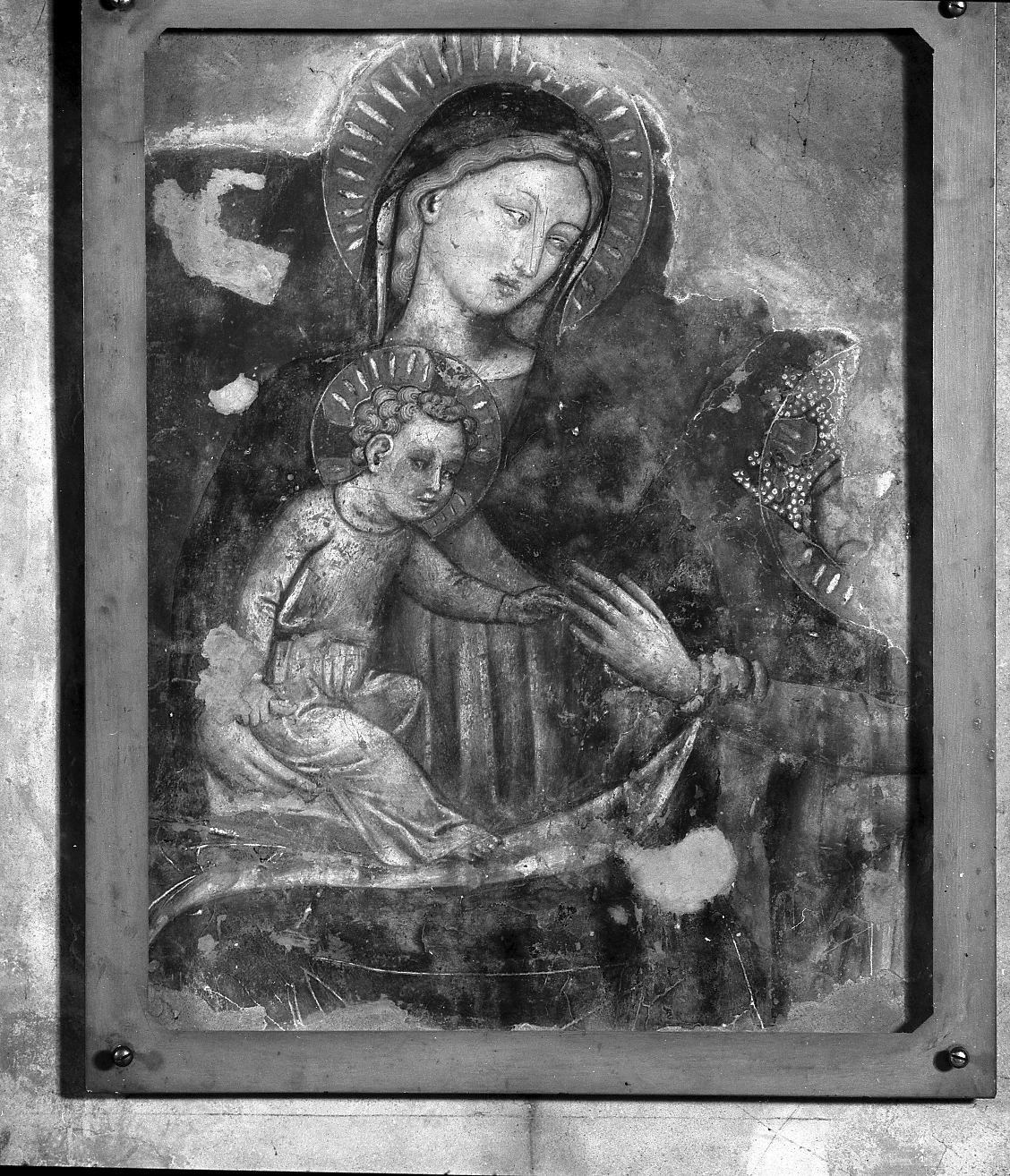 sposalizio mistico di Santa Caterina (dipinto) di Scannabecchi Lippo detto Lippo di Dalmasio (ultimo quarto sec. XIV)