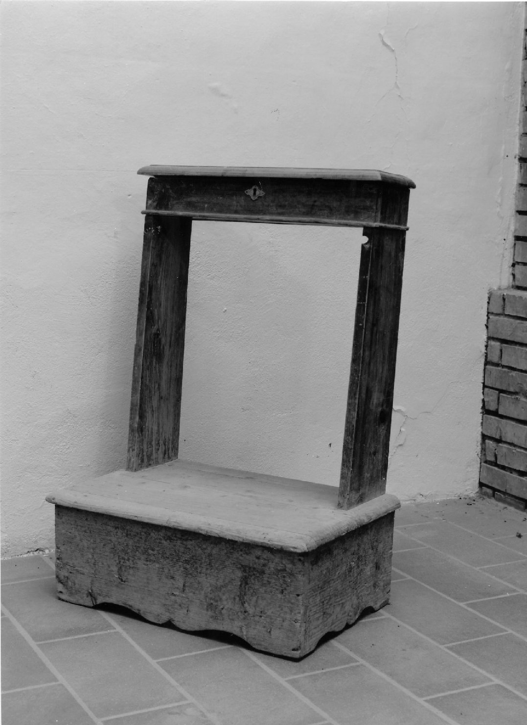 inginocchiatoio - ambito tosco-romagnolo (sec. XVIII)