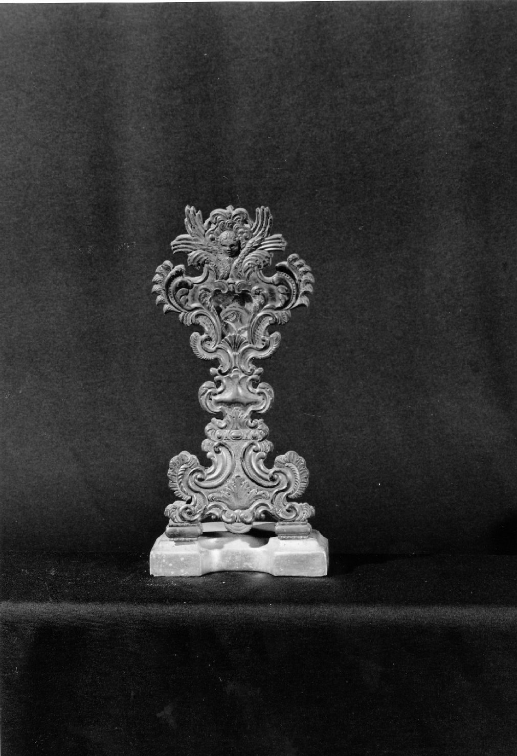 reliquiario - a ostensorio - ambito tosco-emiliano (fine/inizio secc. XVIII/ XIX)