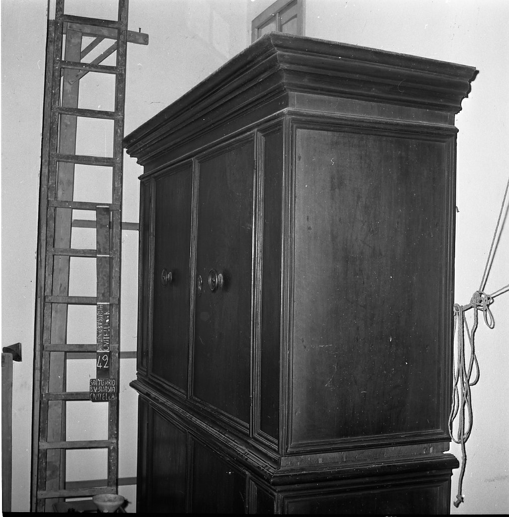 armadio da sacrestia - bottega romagnola (sec. XVIII)