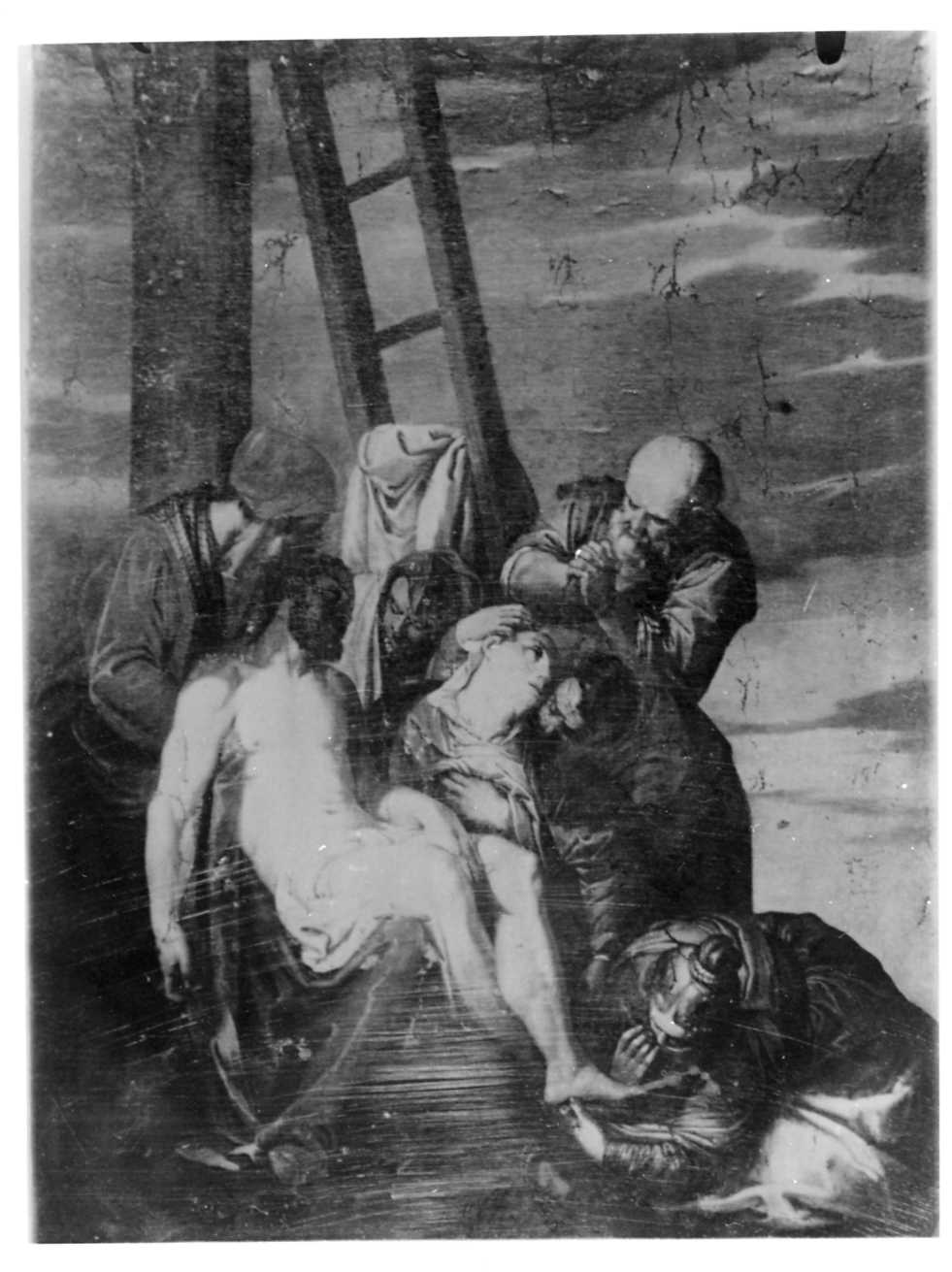 deposizione (dipinto) di Caliari Paolo detto Paolo Veronese (seconda metà sec. XVI)