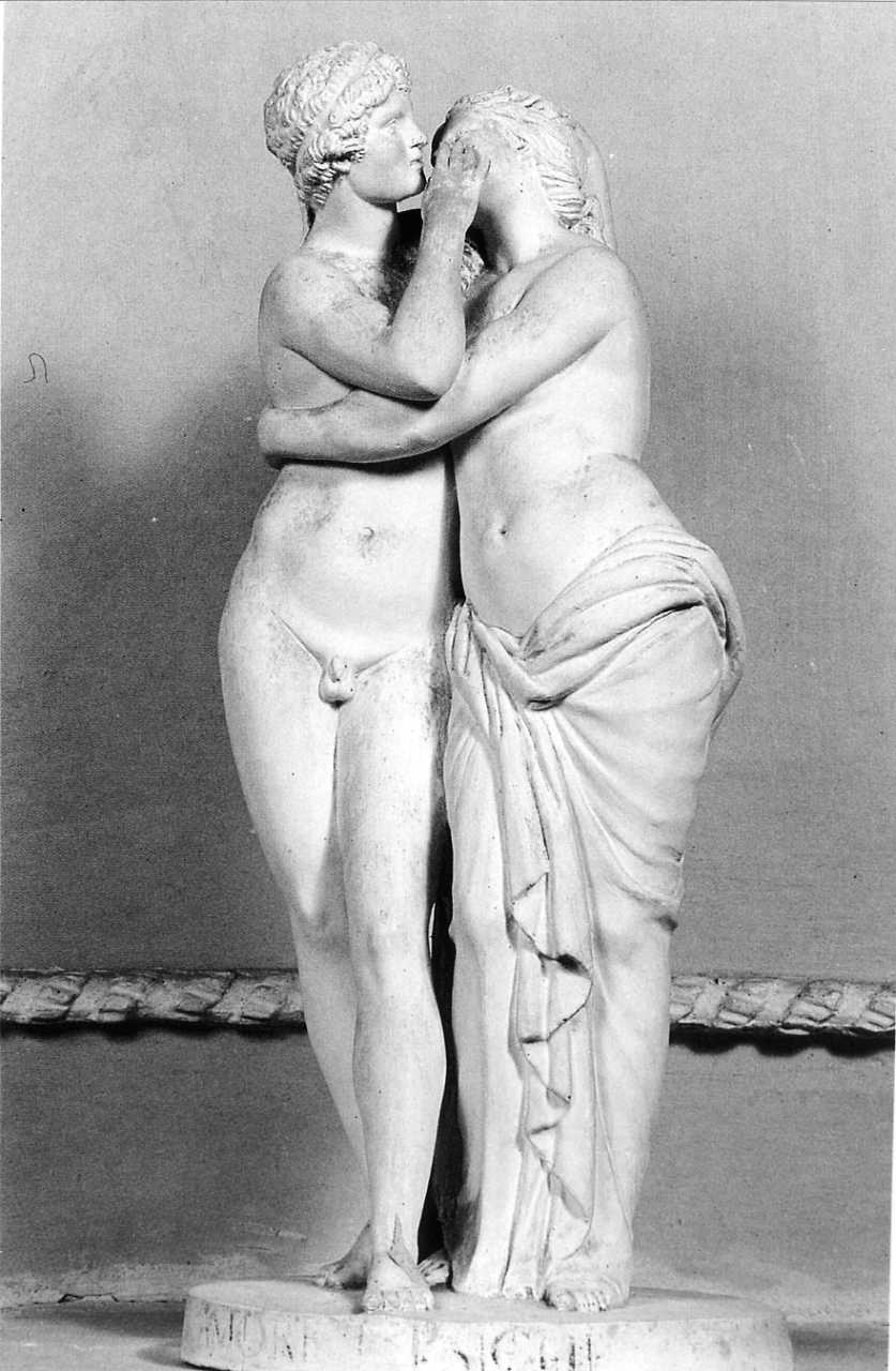 Cupido e Psiche (gruppo scultoreo, opera isolata) - ambito bolognese (fine/inizio secc. XVIII/ XIX)