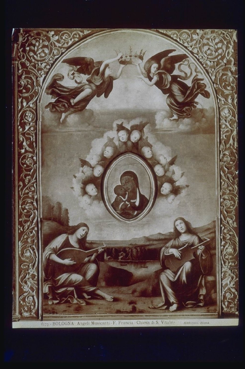 Bologna-Chiese-Dipinti (positivo) di Raibolini, Francesco detto il Francia, Anderson, James (XX)