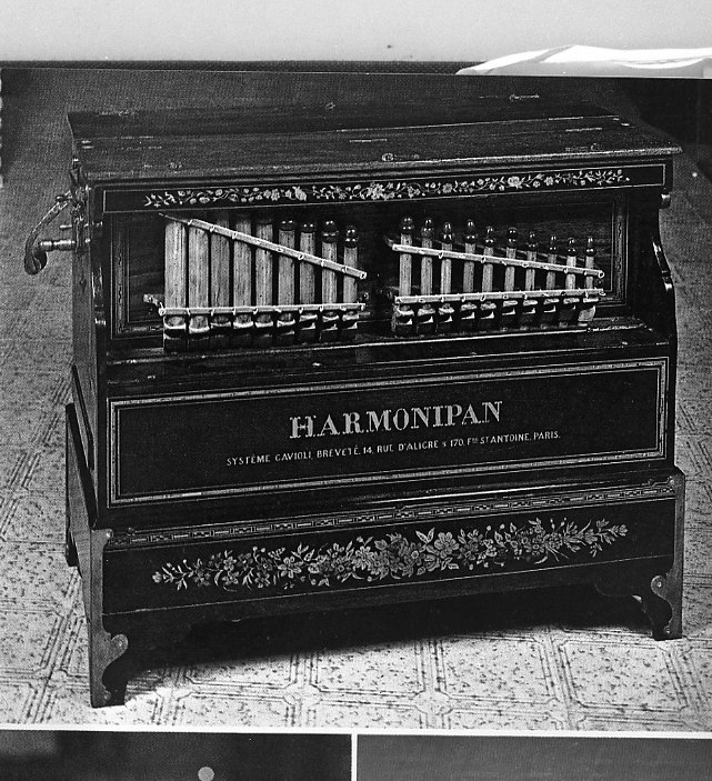 organo portativo - produzione parigina (sec. XIX)