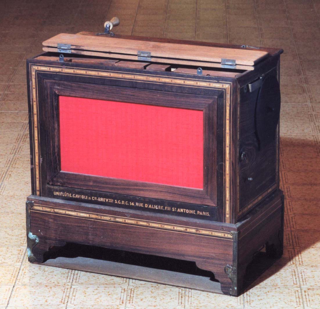 organo portativo - produzione parigina (fine sec. XIX)