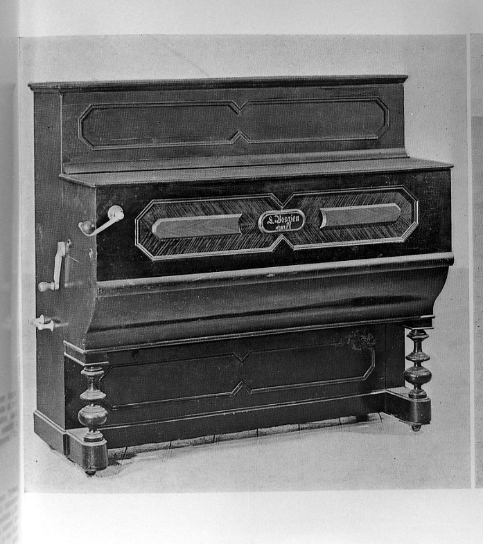 piano a cilindro - produzione piemontese (prima metà sec. XX)