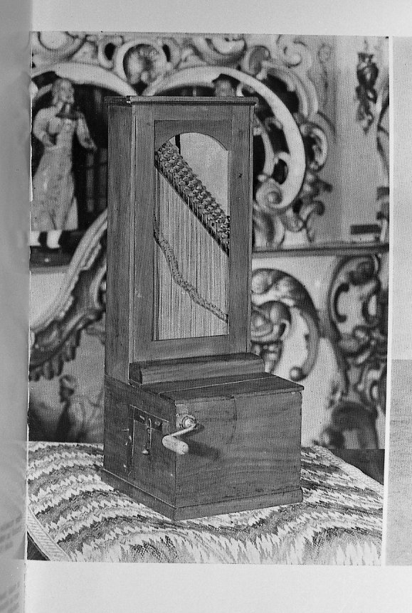 piano a cilindro portativo - produzione lombarda (sec. XIX)