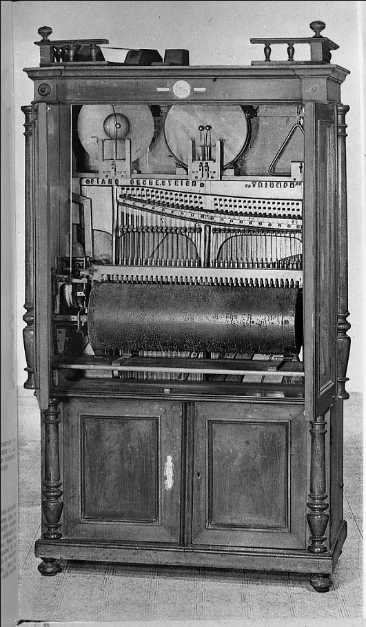 piano a cilindro - produzione tedesca (inizio sec. XX)