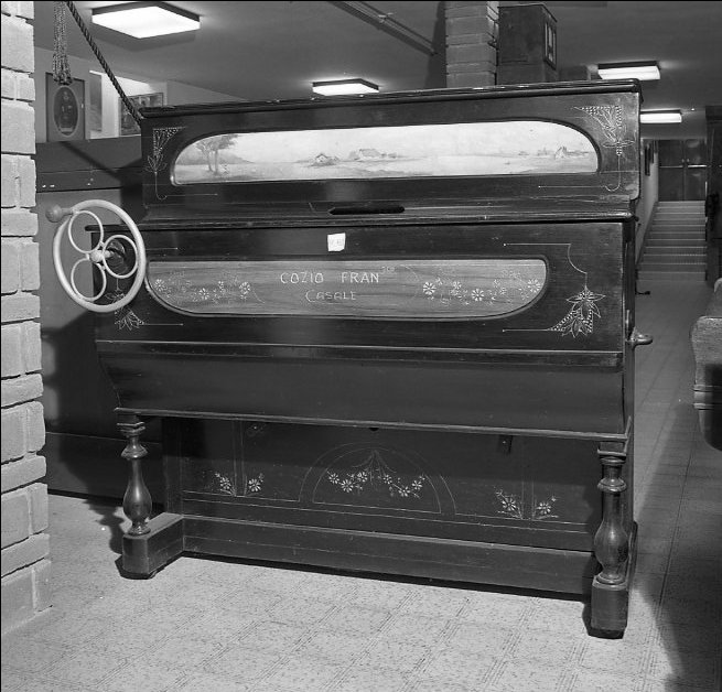 piano a cilindro - produzione piemontese (prima metà sec. XX)