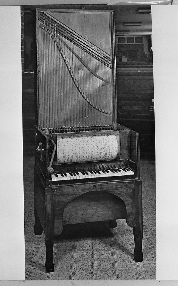 piano a cilindro - produzione umbra (sec. XIX)