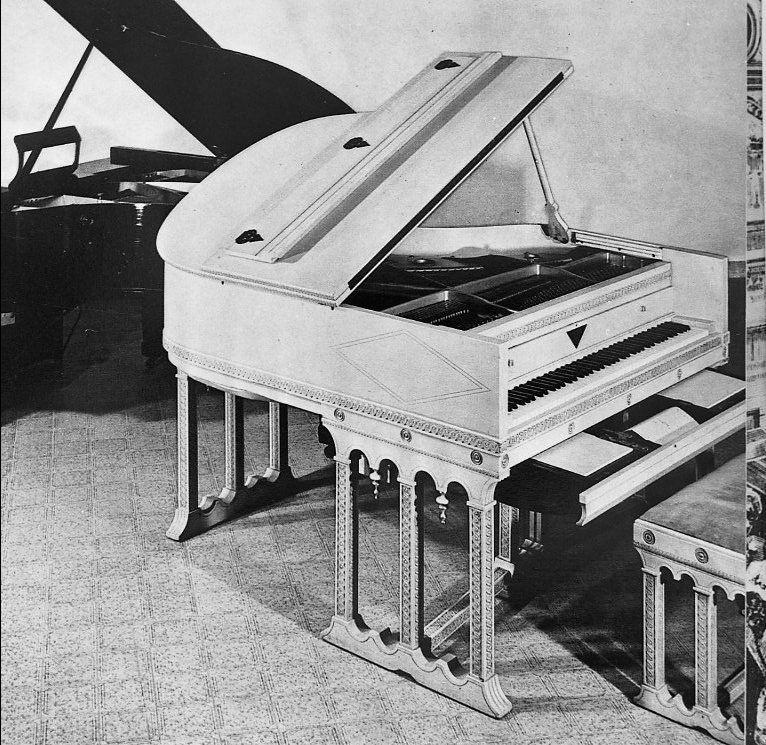 pianola - produzione statunitense (sec. XX)