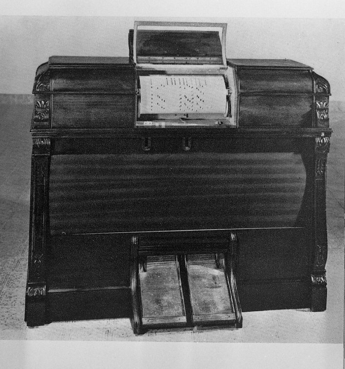 pianola - produzione statunitense (sec. XX)