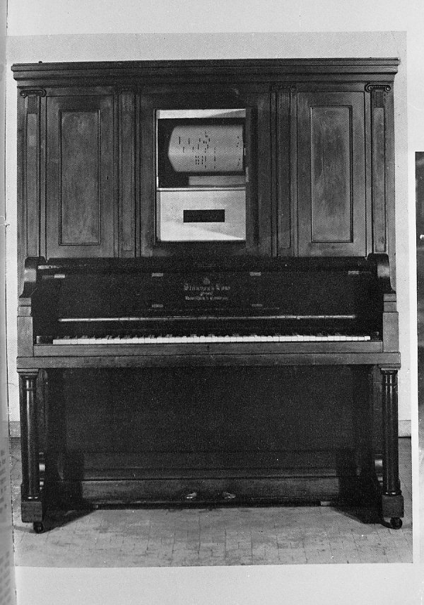 piano pneumatico - produzione statunitense (sec. XX)