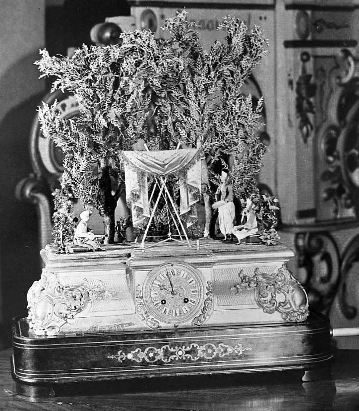 orologio - da tavolo - produzione parigina (sec. XIX)