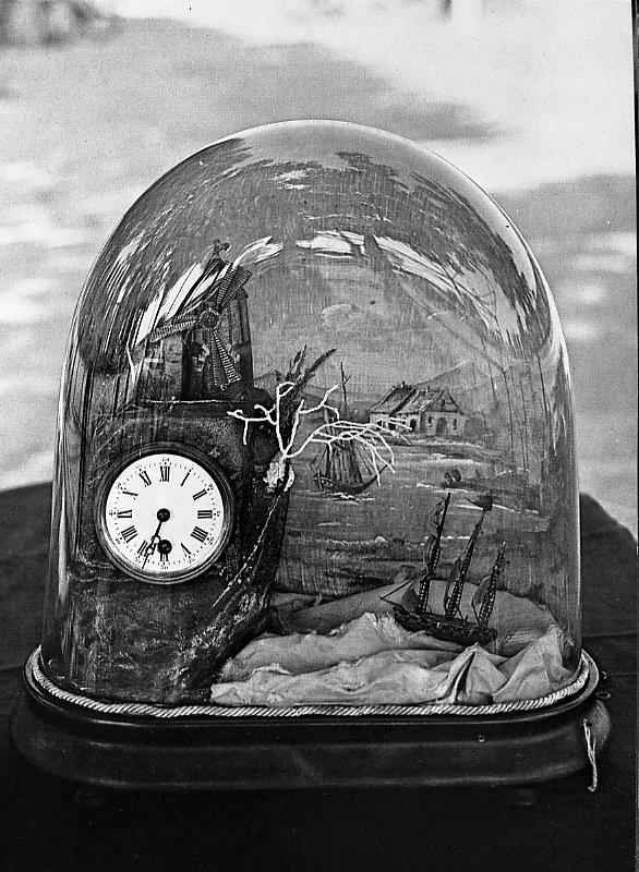 paesaggio marino (orologio - da tavolo) - produzione europea (sec. XIX)