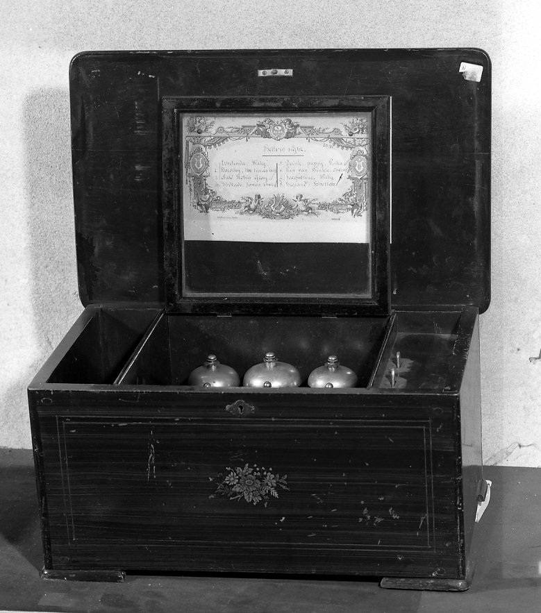 scatola musicale - produzione inglese (sec. XIX)