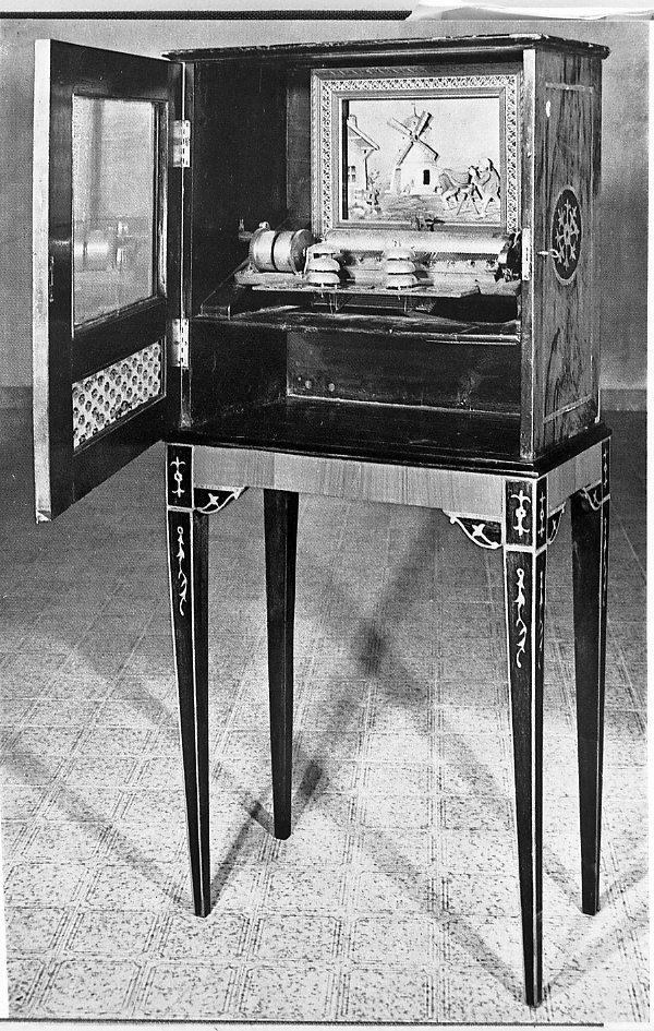 scatola musicale - produzione inglese (sec. XX)