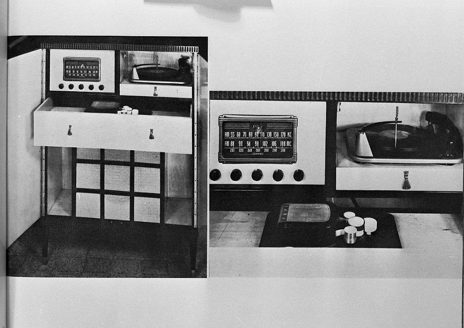 radio con registratore - produzione europea (sec. XX)