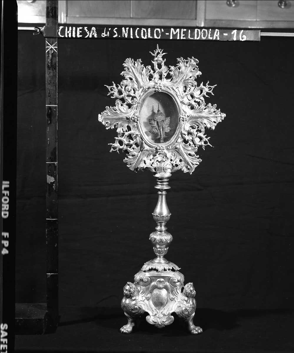 ostensorio - bottega bolognese (sec. XVII)