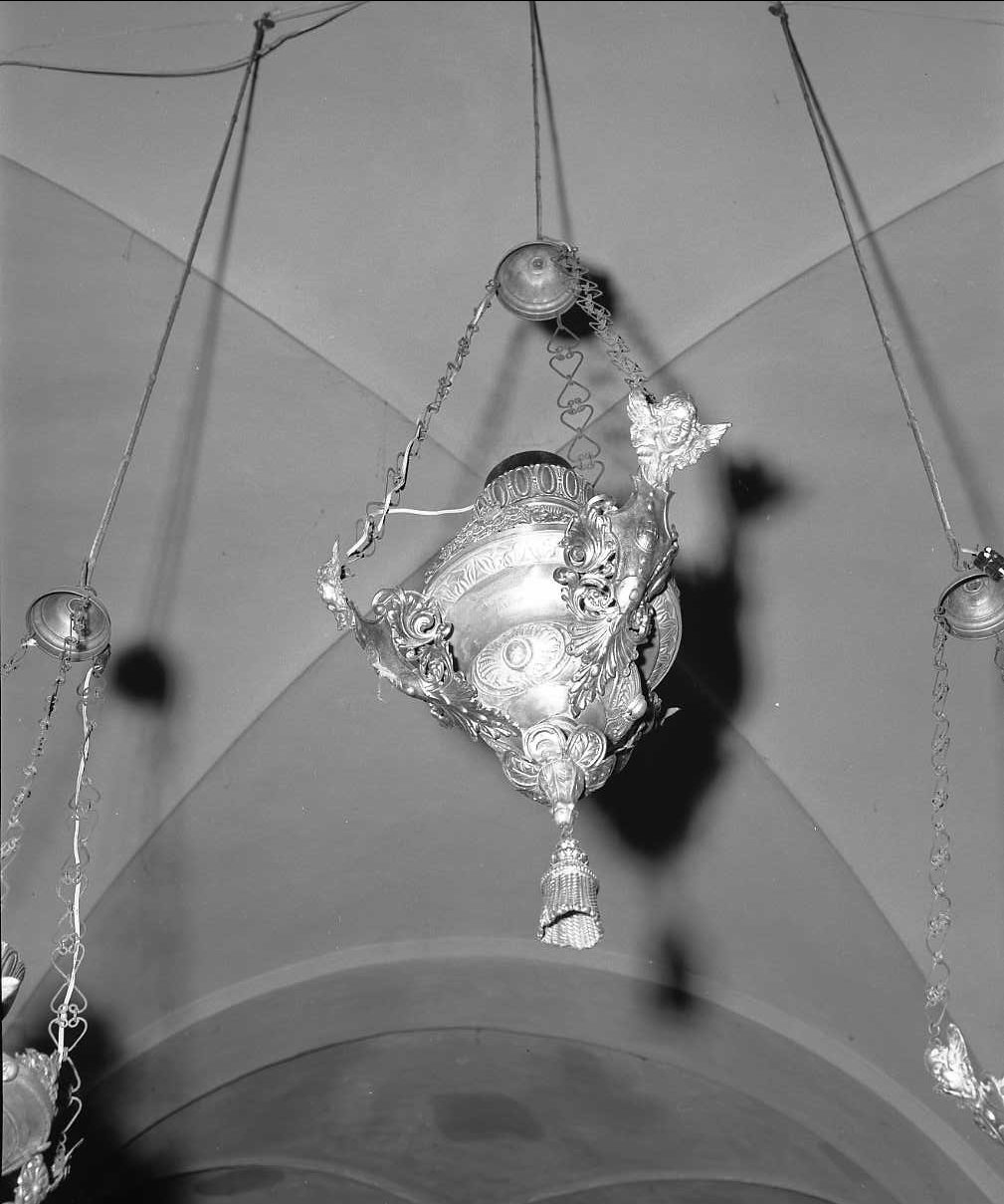 lampada pensile di Rossi Domenico (seconda metà sec. XIX)