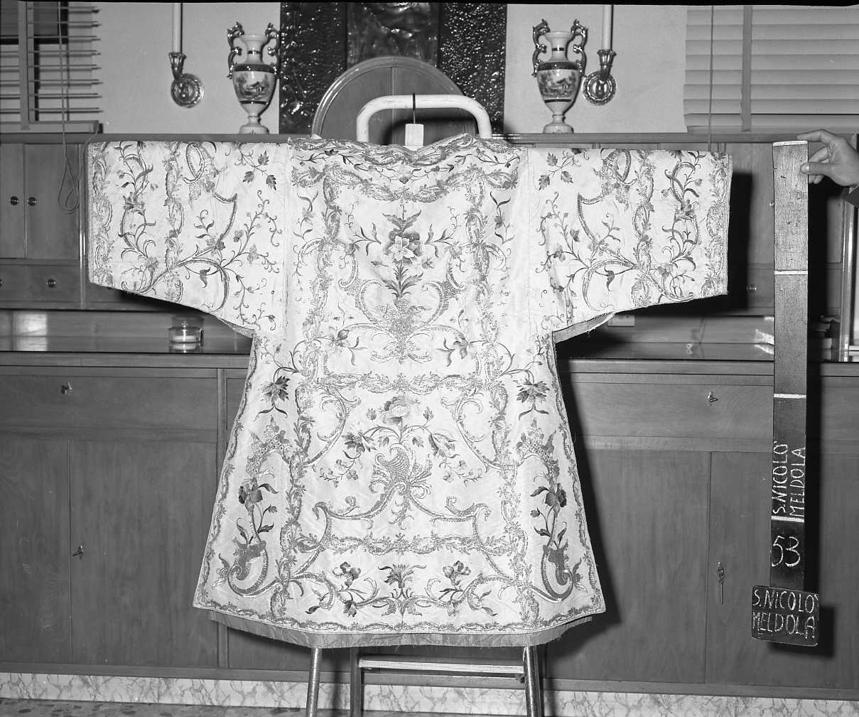 tunicella - manifattura Italia centro-settentrionale (sec. XVIII)