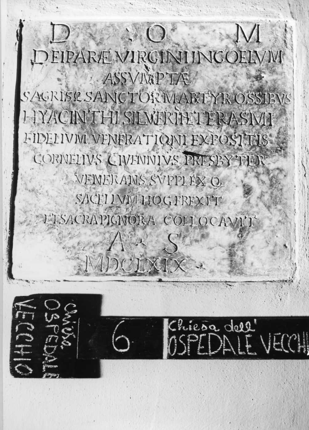 lapide - bottega romagnola (sec. XVII)