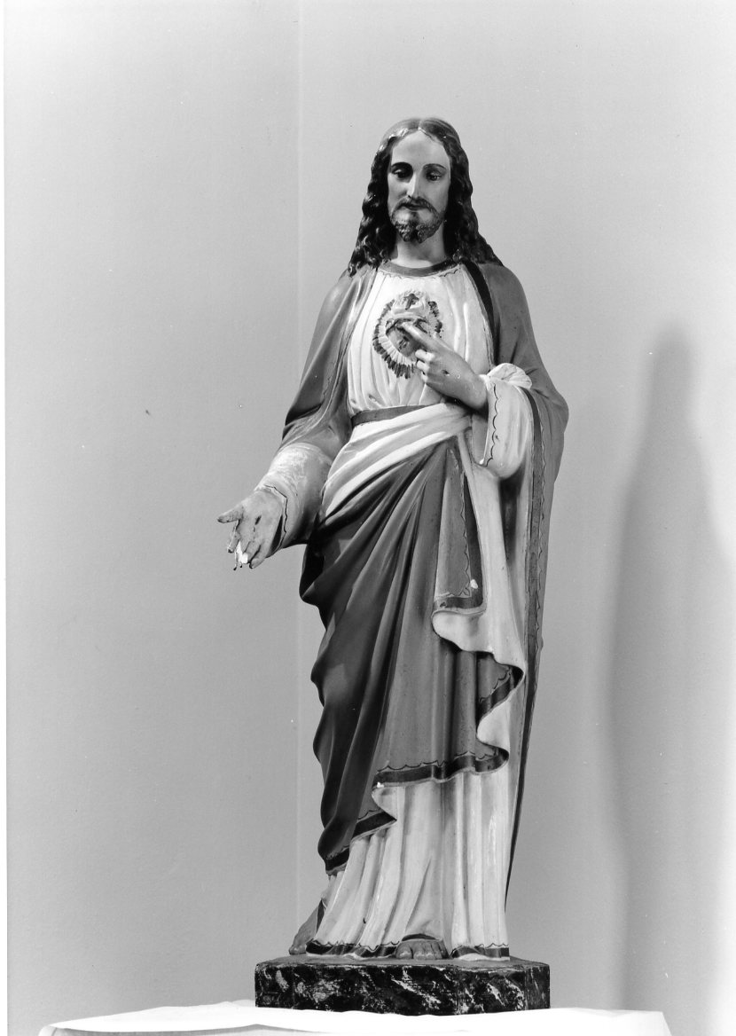 Sacro Cuore di Gesù (statua) - ambito romagnolo (fine sec. XIX)