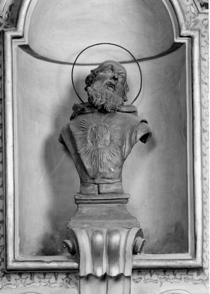 San Francesco di Paola (busto) di Mazza Giuseppe Maria (fine sec. XVII)