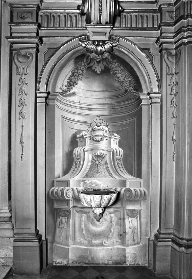 motivo decorativo a finta architettura (decorazione pittorica, insieme) di Alemani Gaetano (sec. XVIII)