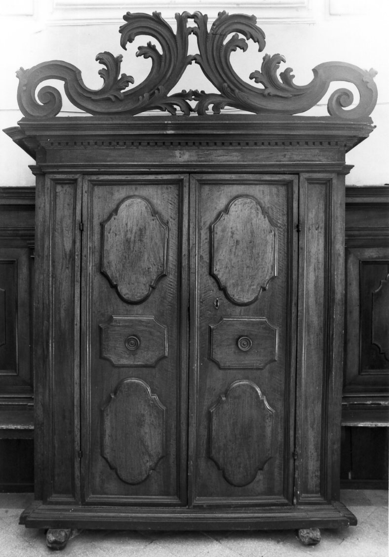 armadio da sacrestia - manifattura romagnola (seconda metà sec. XVII)