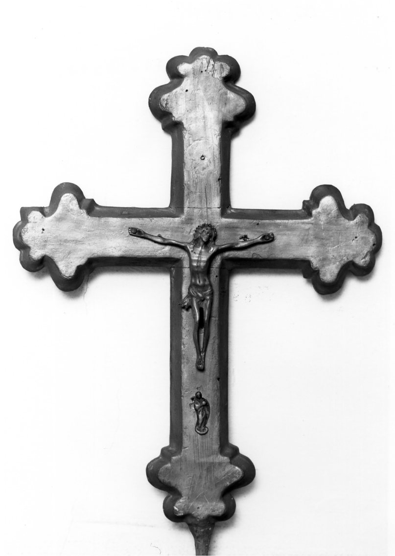 croce processionale - produzione romagnola (seconda metà sec. XVIII)
