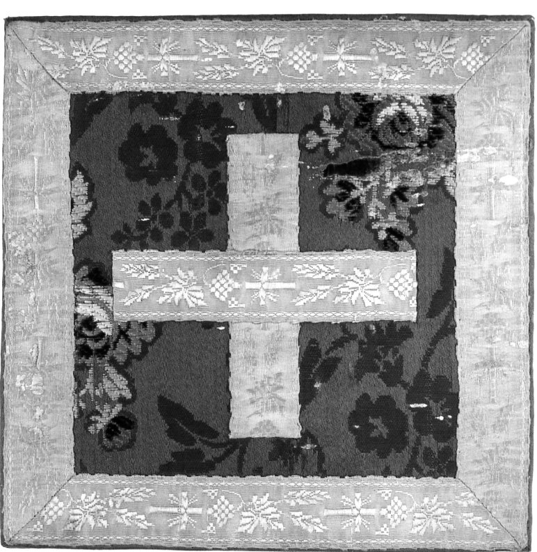 borsa del corporale - manifattura italiana (sec. XIX)