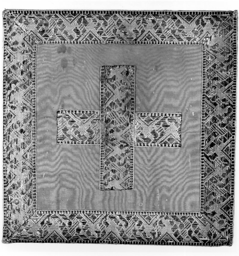 borsa del corporale - manifattura italiana (seconda metà sec. XVIII)