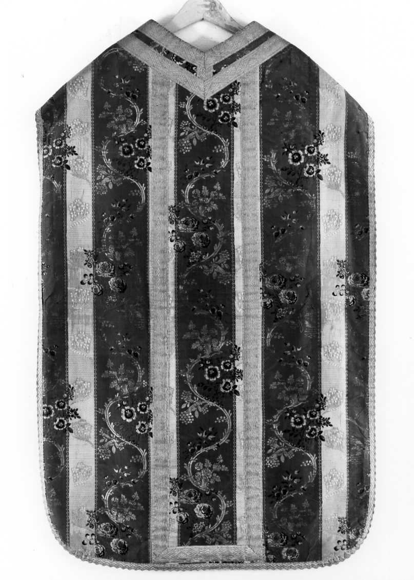 paramento liturgico, insieme - manifattura italiana (prima metà sec. XIX)