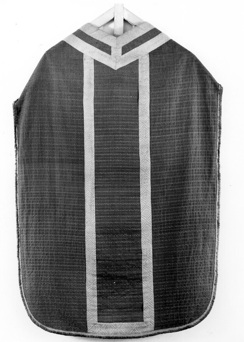 paramento liturgico, insieme - manifattura italiana, manifattura italiana (prima metà sec. XIX)